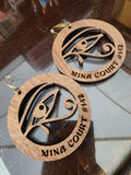 Custom Wooden Earrings
