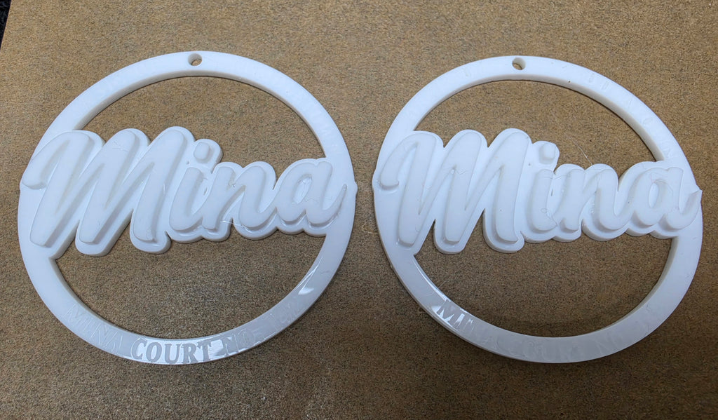 Custom Earrings Offset
