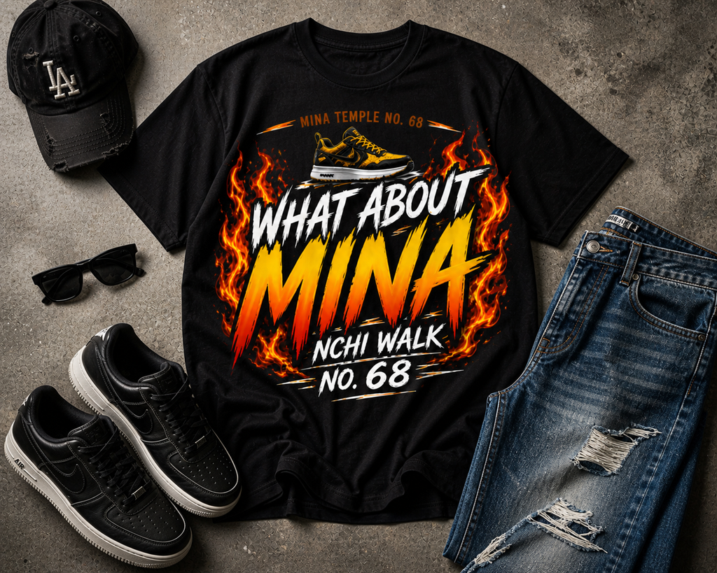 What About Mina? NCHI T-shirts